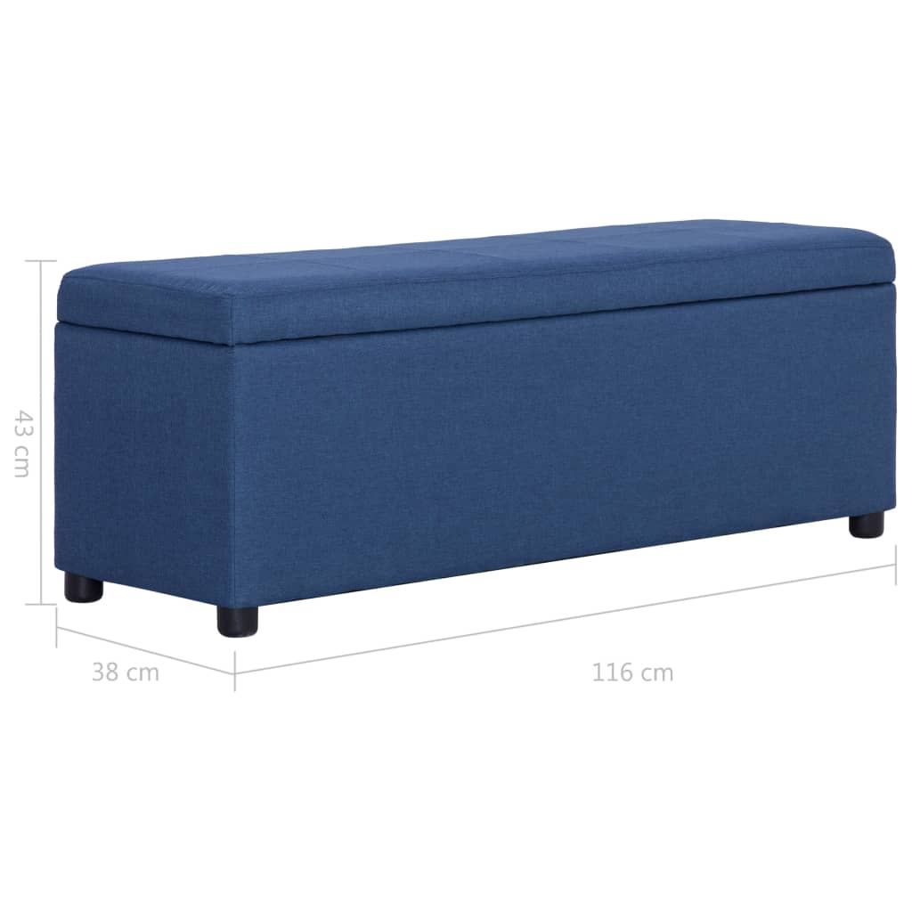 Banc Coffre Bleu