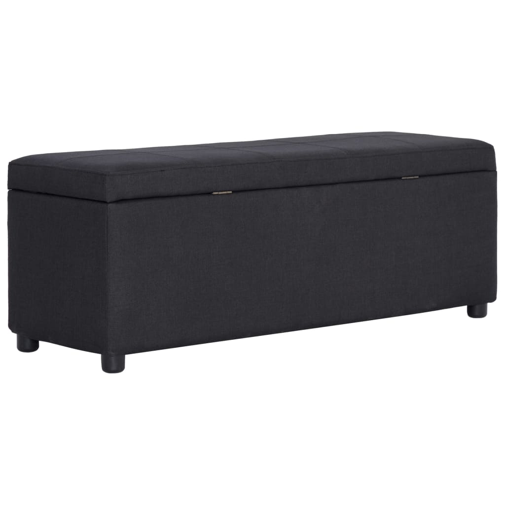 banc coffre rangement tissu