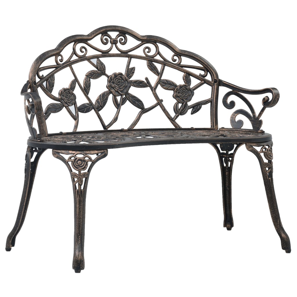 banc de jardin bronze