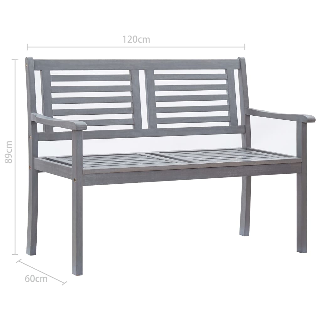 Banc de Jardin en Bois Peint