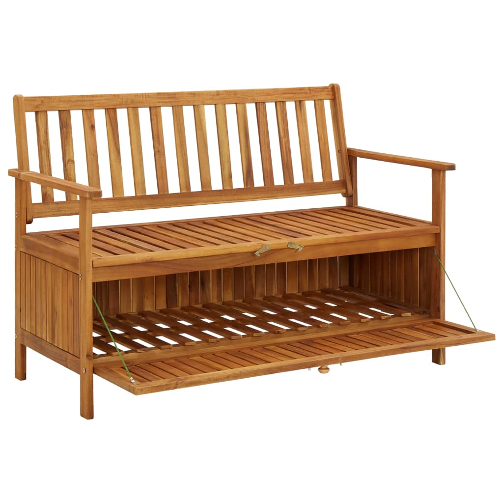 banc de jardin avec coffre