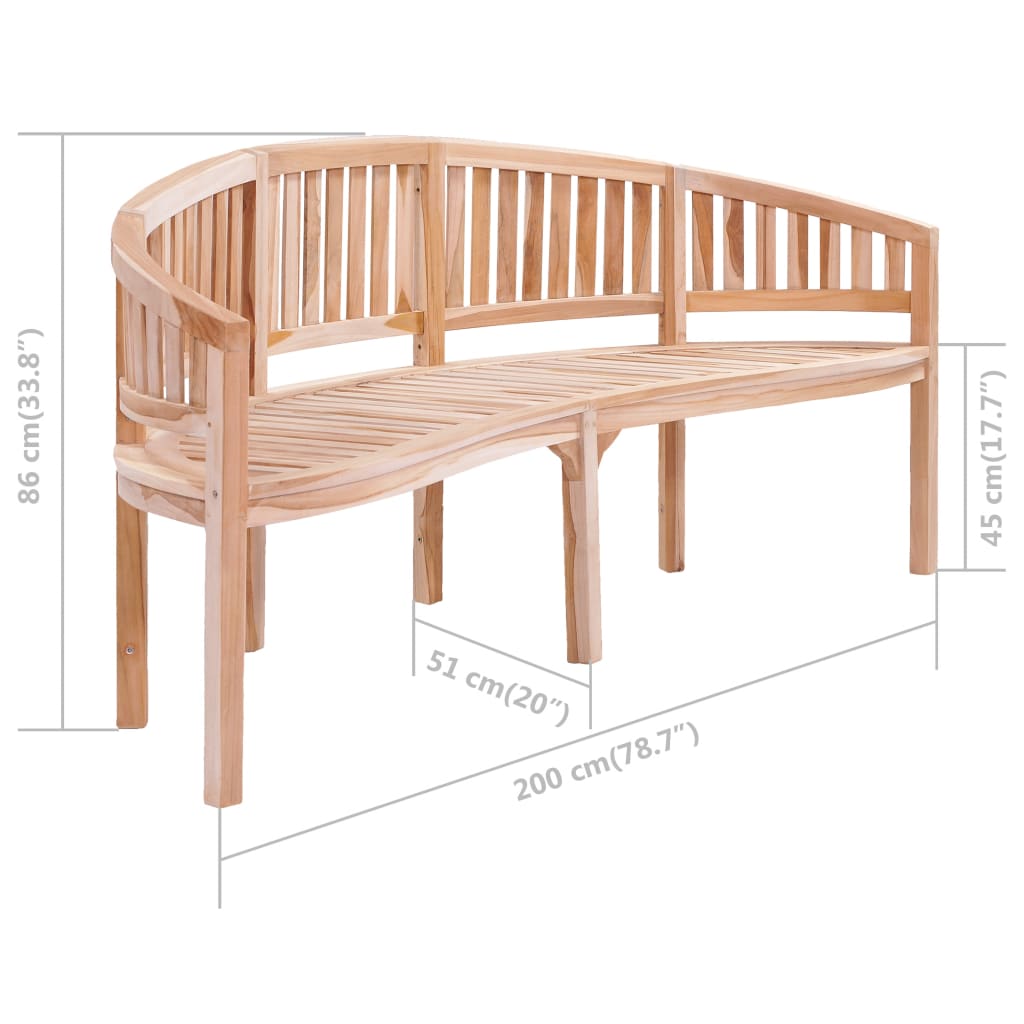 Banc de Jardin 200 cm