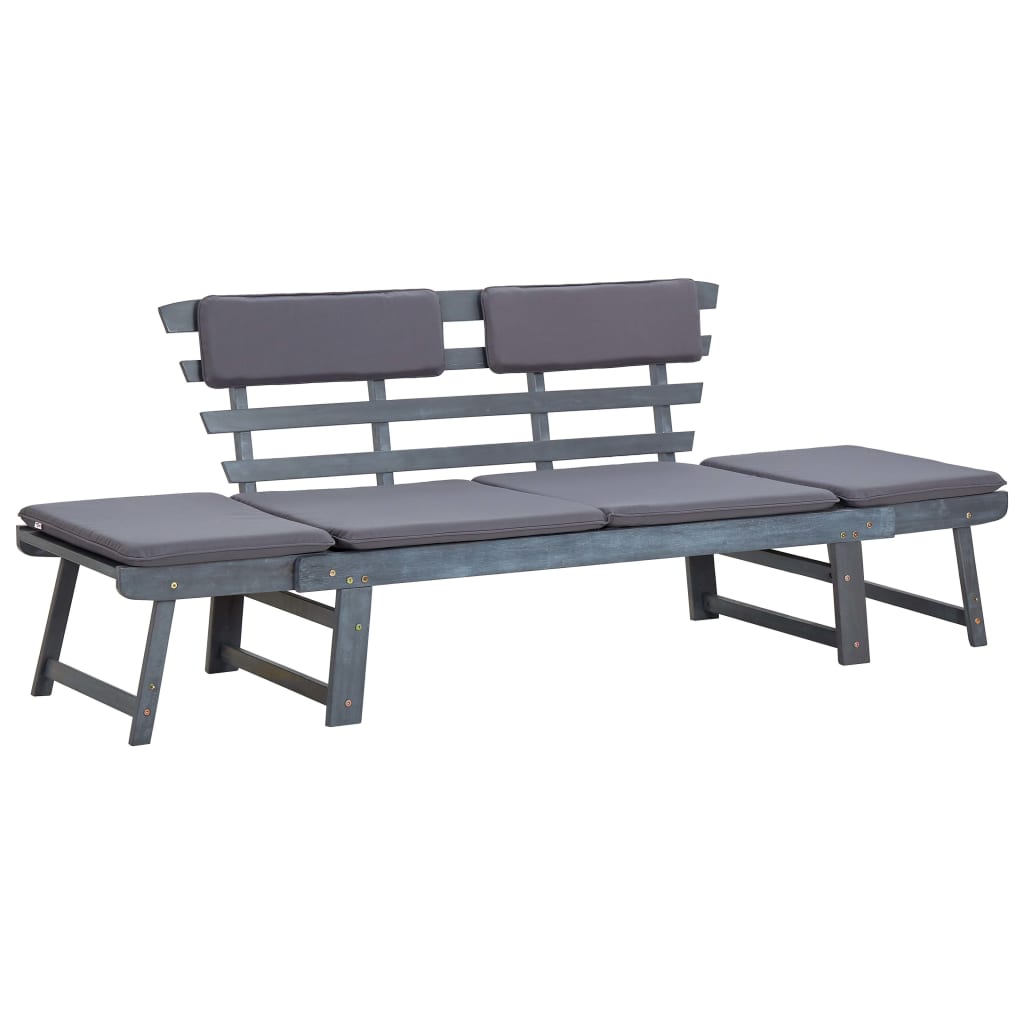 banc de jardin modulable