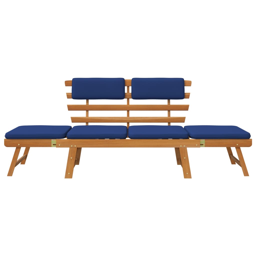 Banc de Jardin Bleu