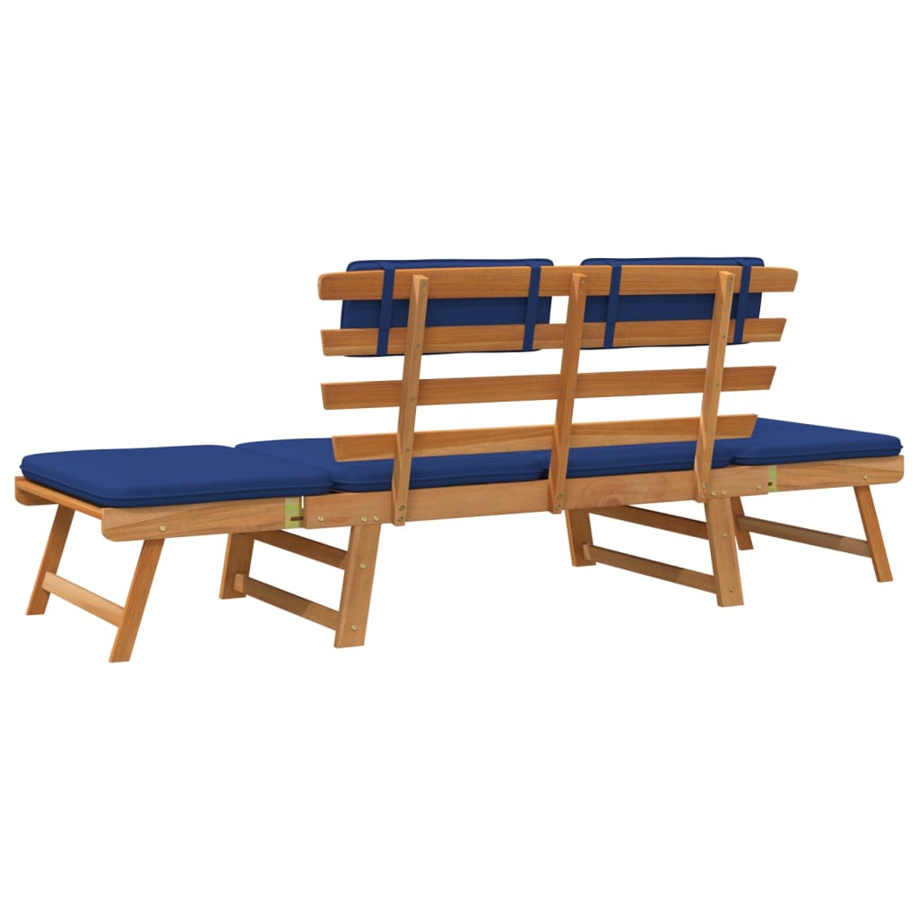 Banc de Jardin Bleu