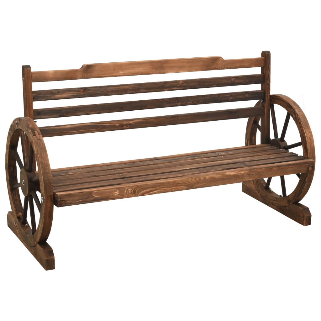 banc de jardin avec roue