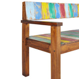 Banc de Jardin Coloré