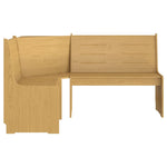 banc d angle en bois massif