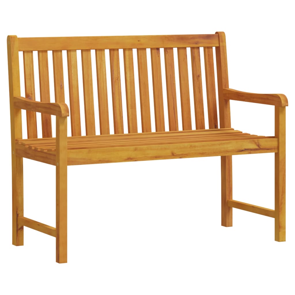 banc en bois 2 places avec accoudoirs