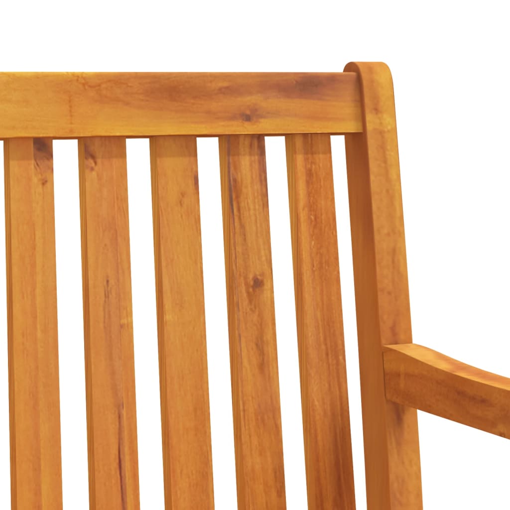 Banc en Bois avec Accoudoir