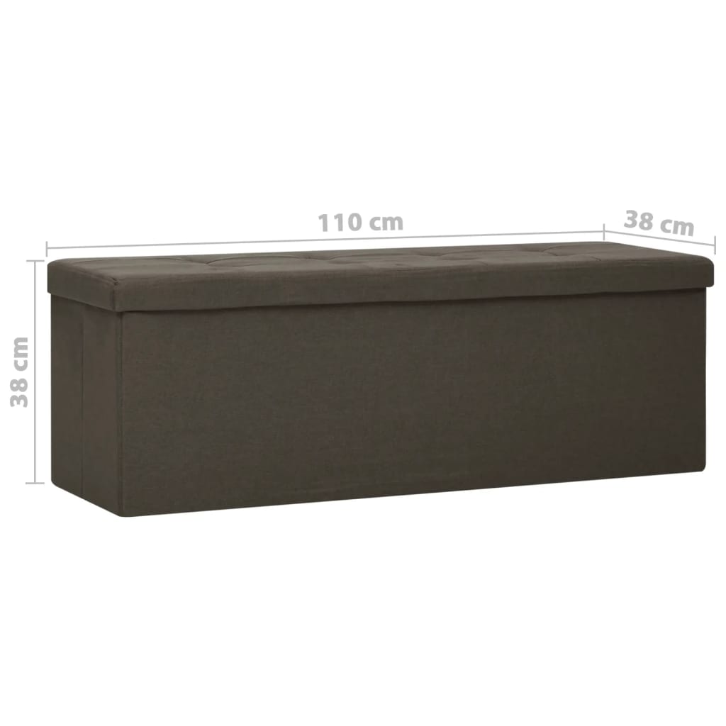 Banc Pliable Tissu