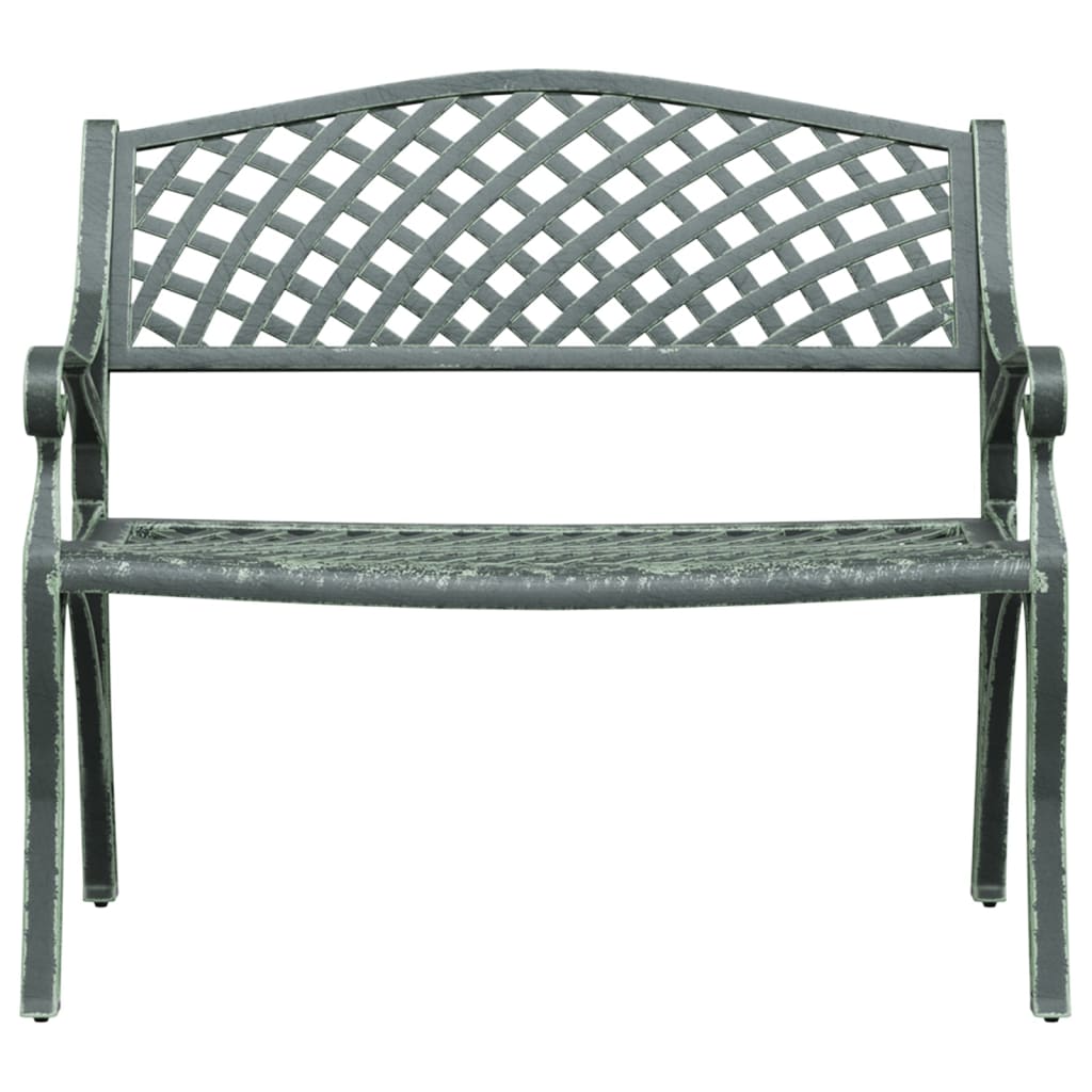 banc de jardin aluminium 2 places