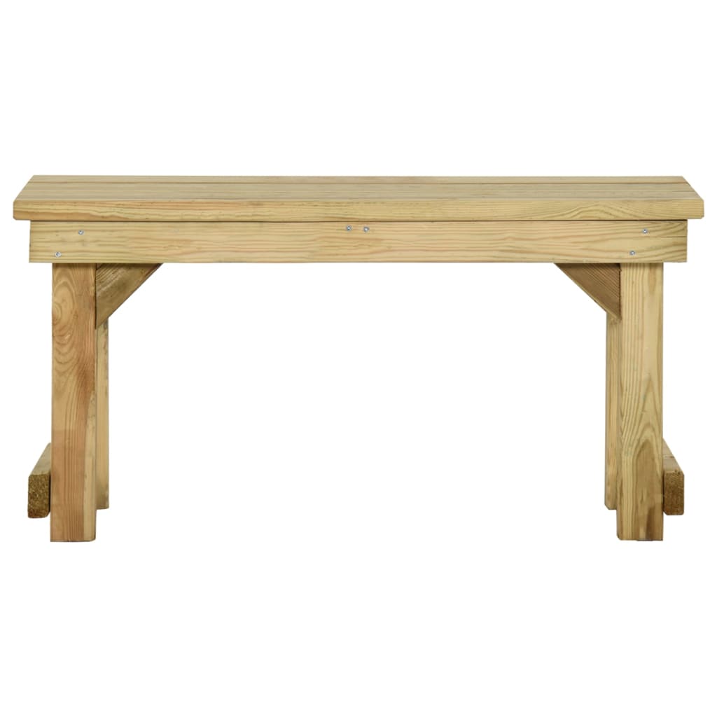 banc de jardin en bois simple