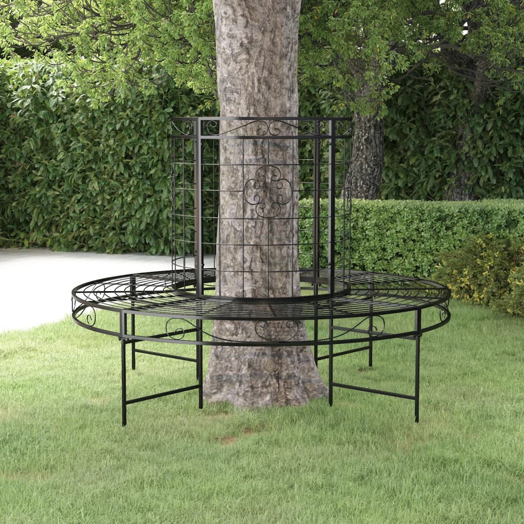 banc de jardin circulaire