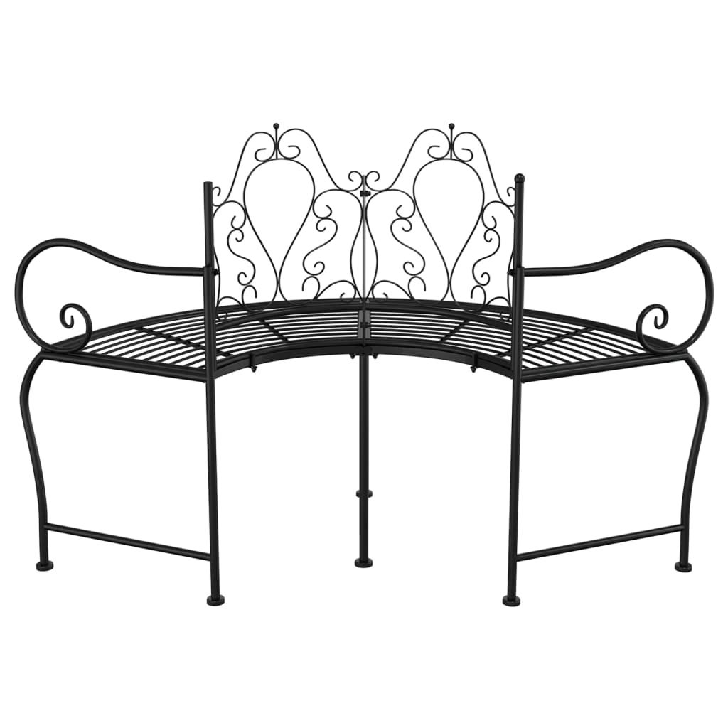 Banc de Jardin Demi Cercle