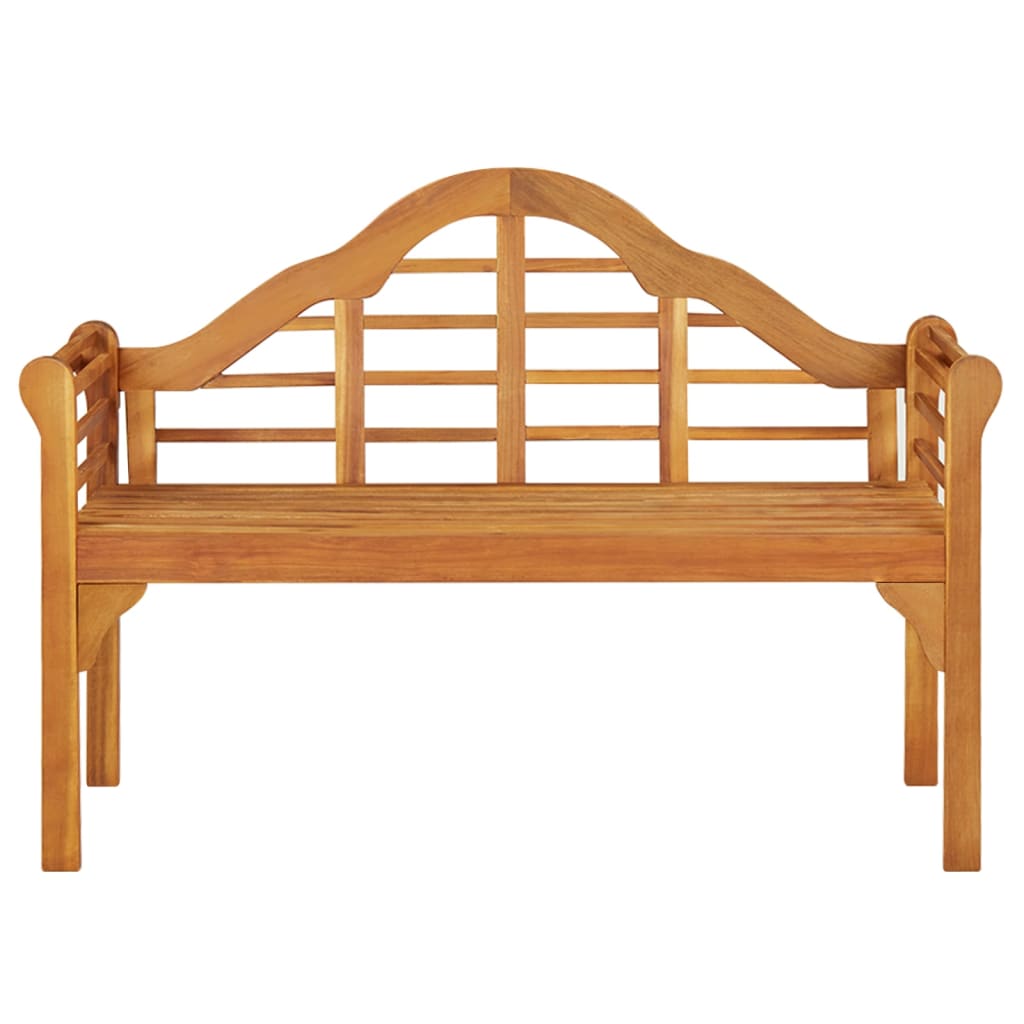 banc de jardin style anglais en bois