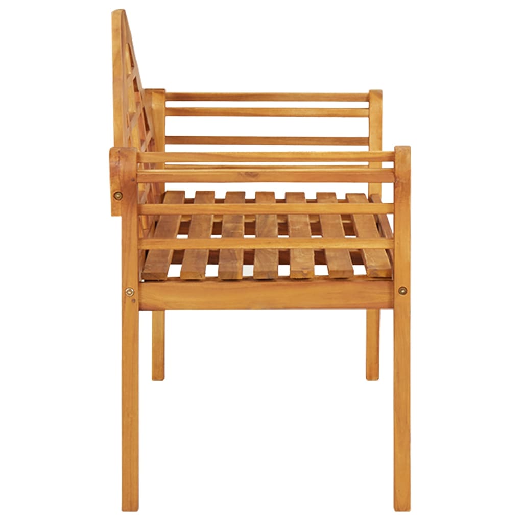 Banc de Jardin Style Anglais en Bois