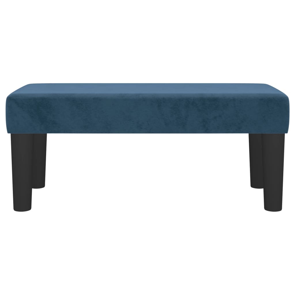 banc d'entrée bleu foncé