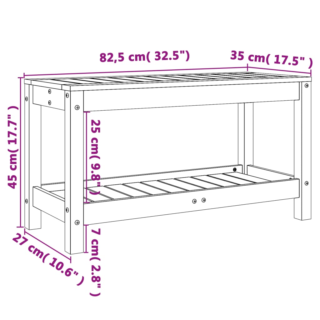 Banc Blanc Salle de Bain