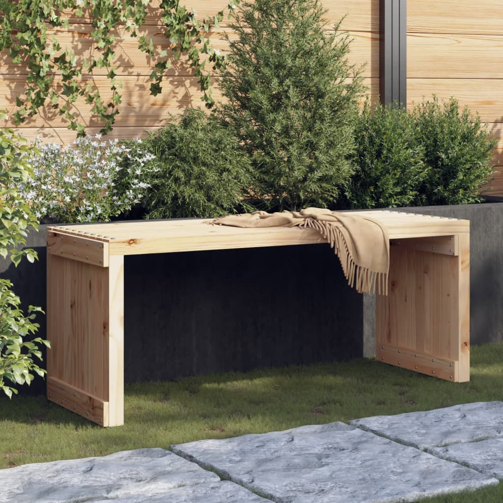 Banc de jardin moderne