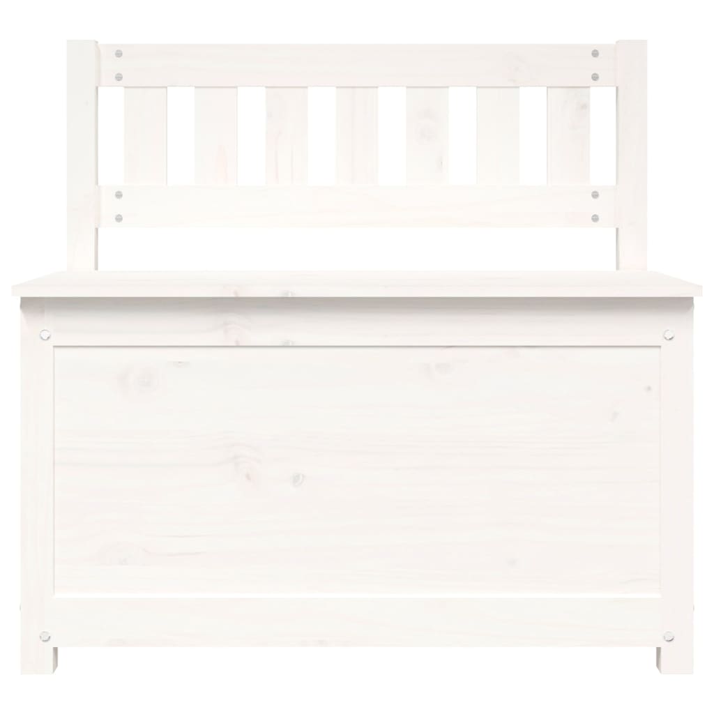 Banc Coffre de Jardin Blanc