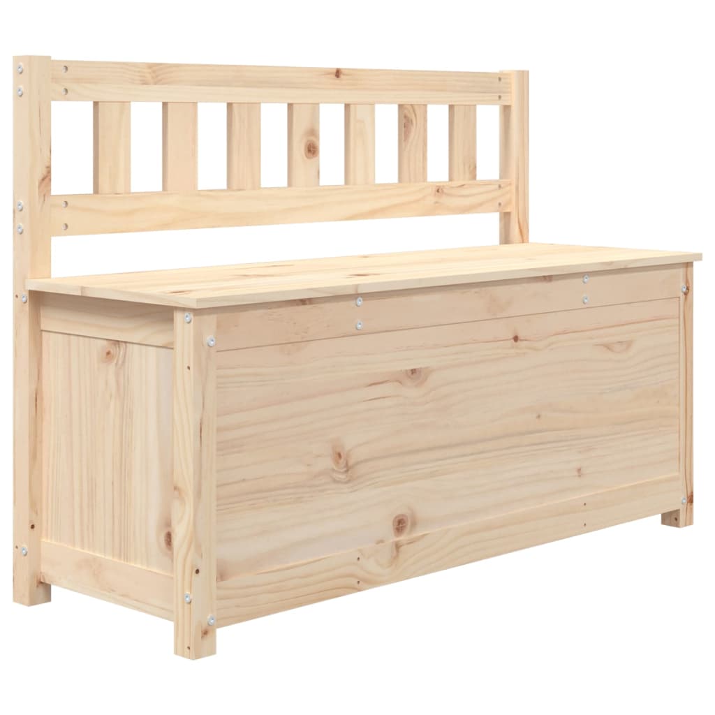 banc coffre de jardin en bois avec rangement