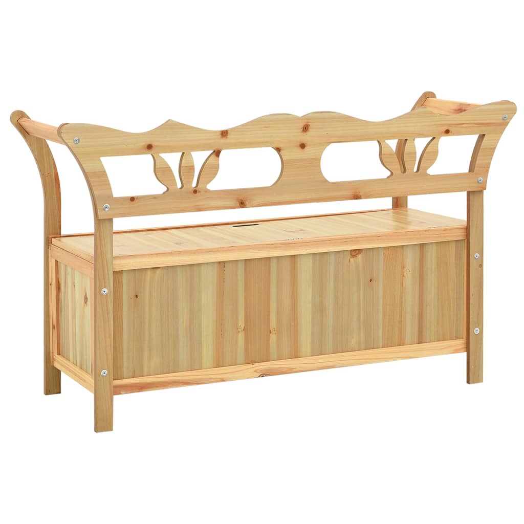 petit banc coffre en bois