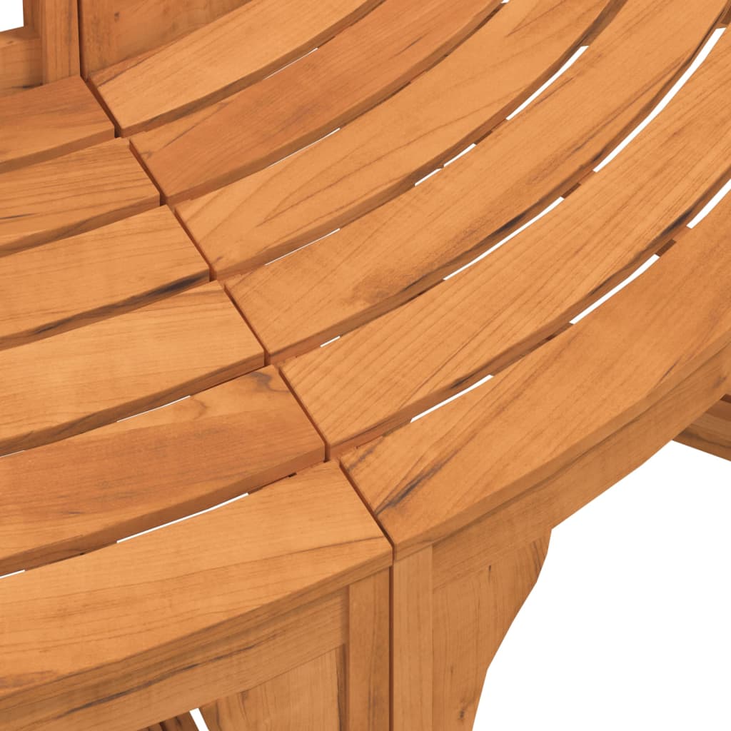 Banc en Bois Autour d'un Arbre