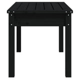 Banc en Bois Noir