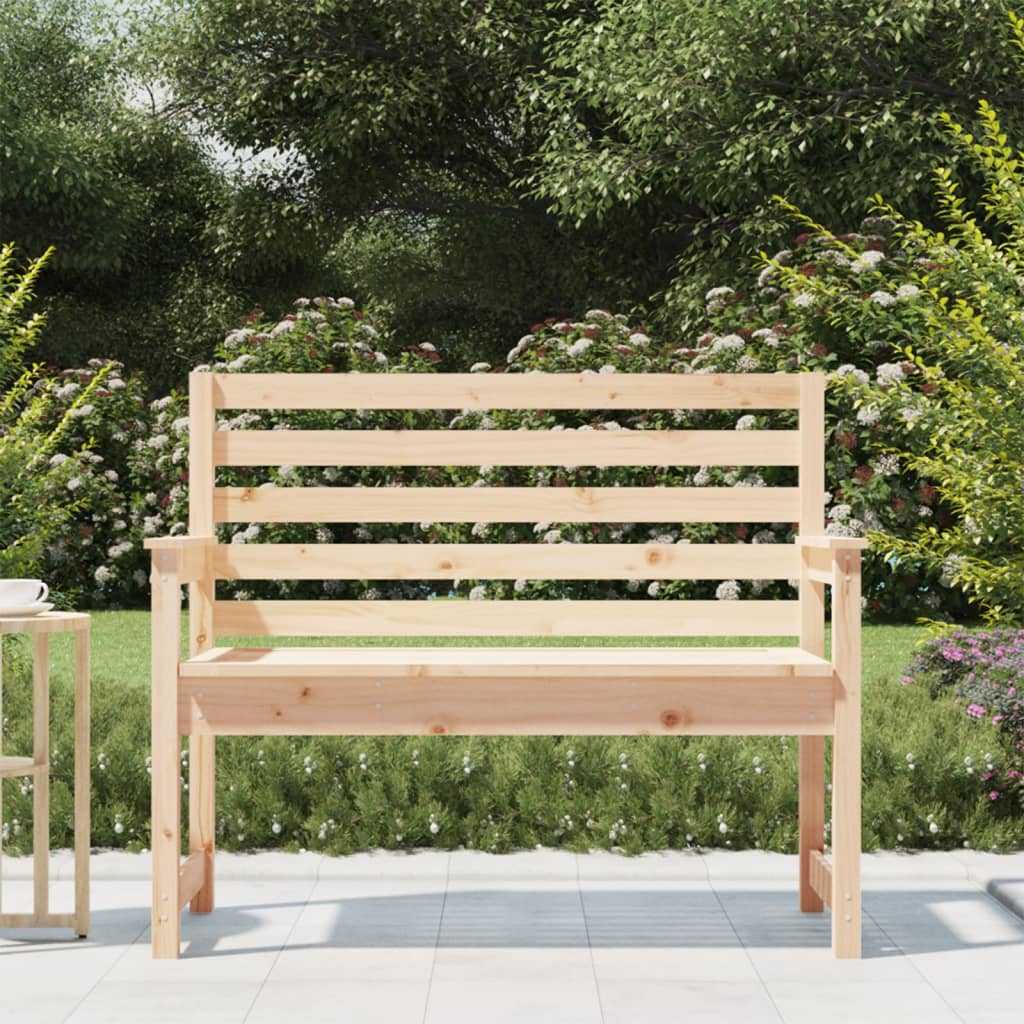 Banc de Jardin avec Dossier