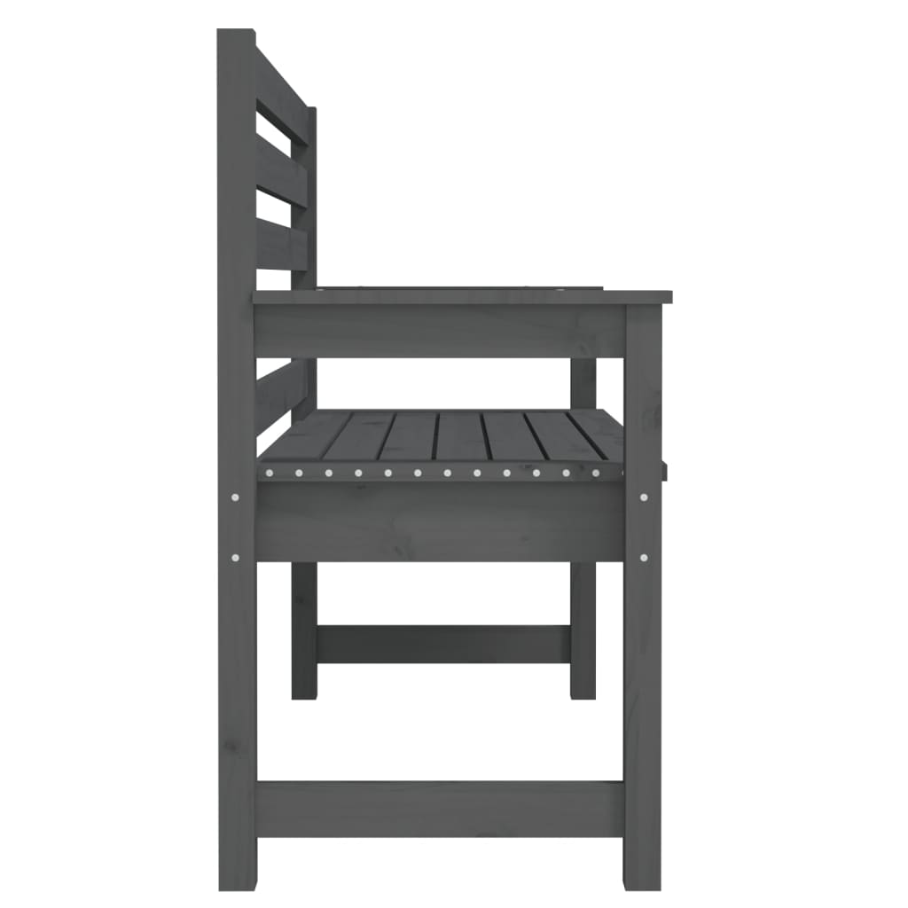 Banc de Jardin Gris Anthracite