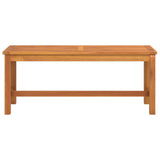 banc d'extérieur en bois