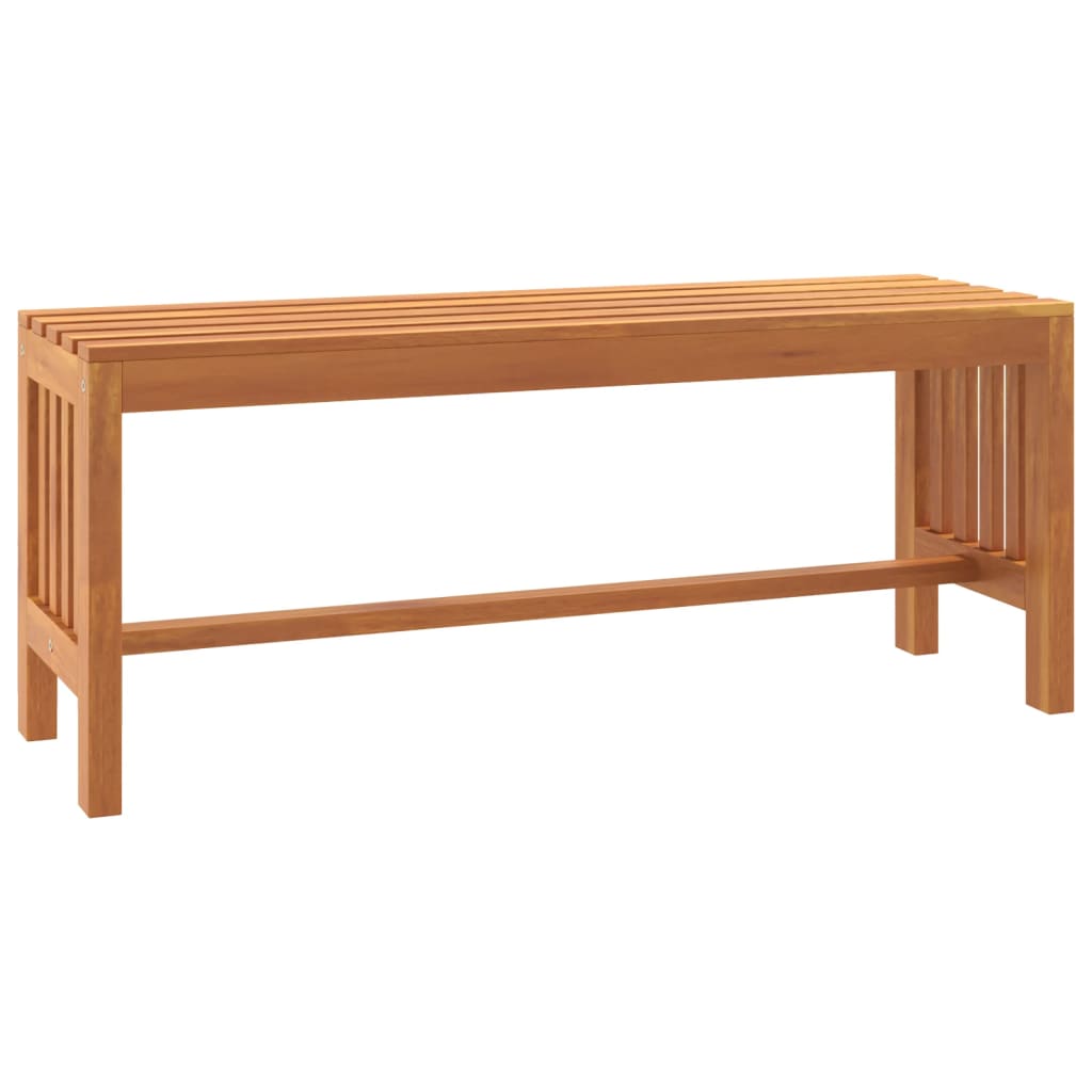 banc en bois design 2 places