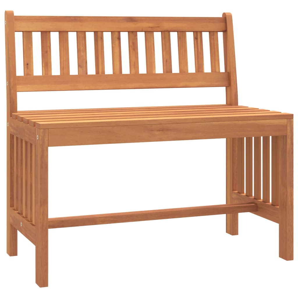 Banc de jardin bois 80 cm