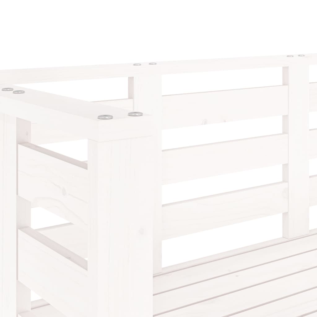 Banc de Jardin en Bois Blanc