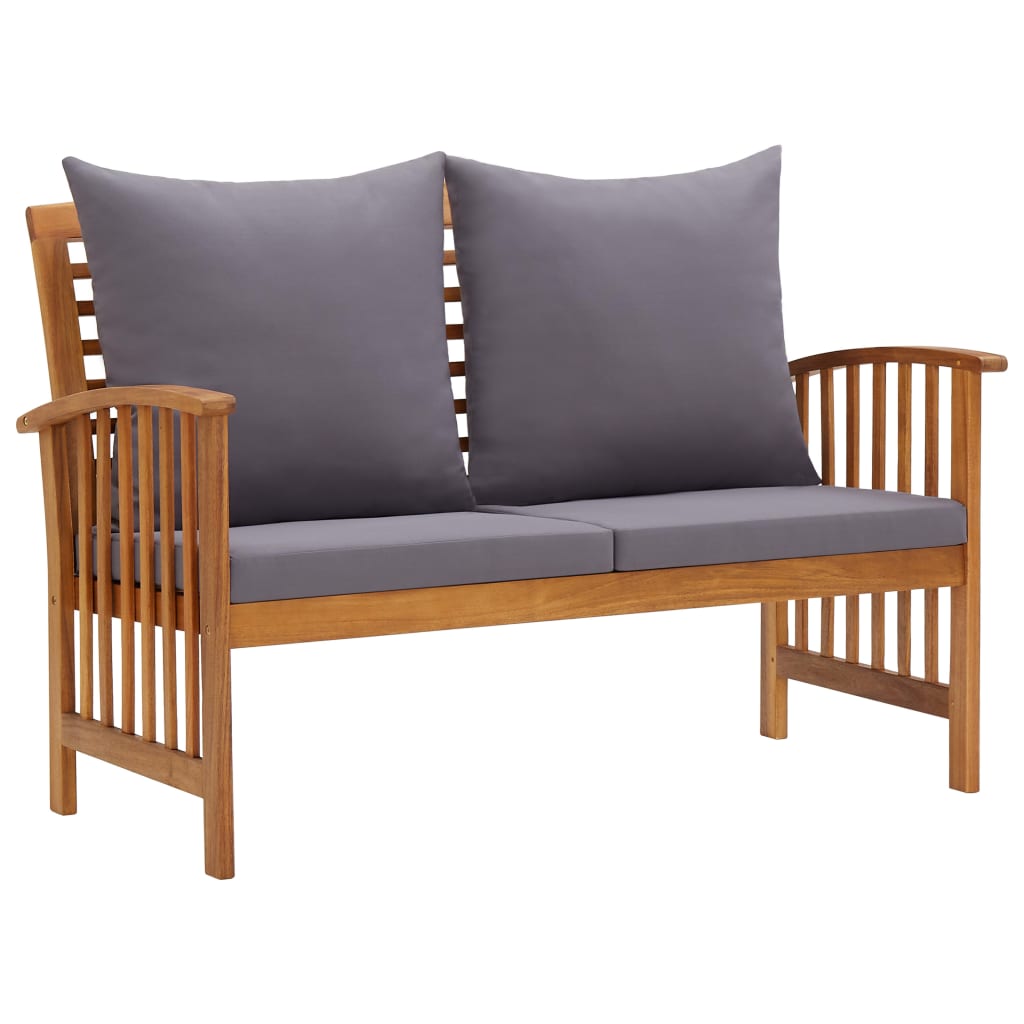 Banc en Bois avec Coussin