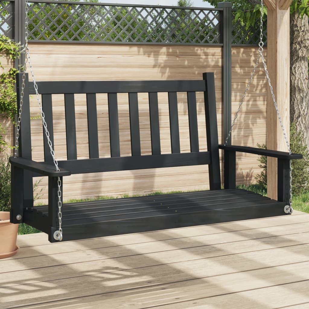 banc balancelle de jardin 2 places en bois