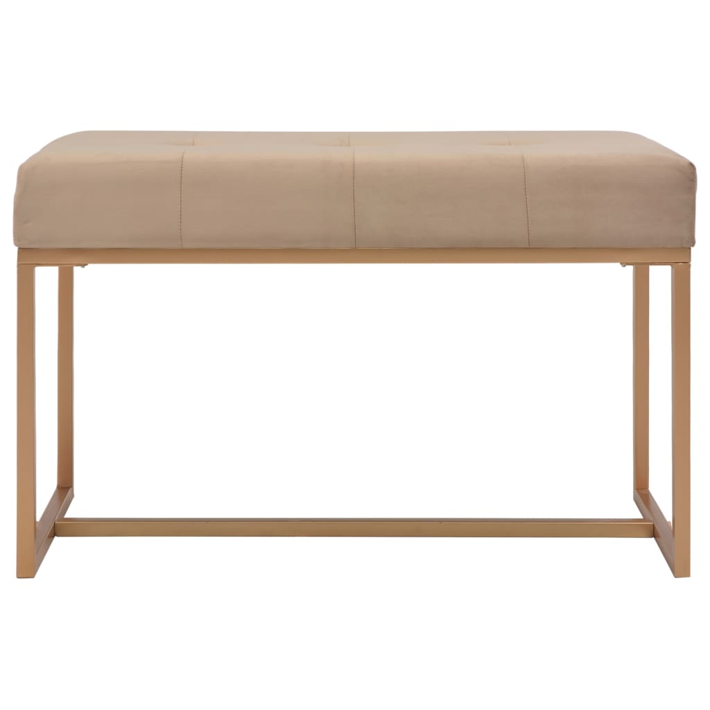 banc d'entrée moderne beige