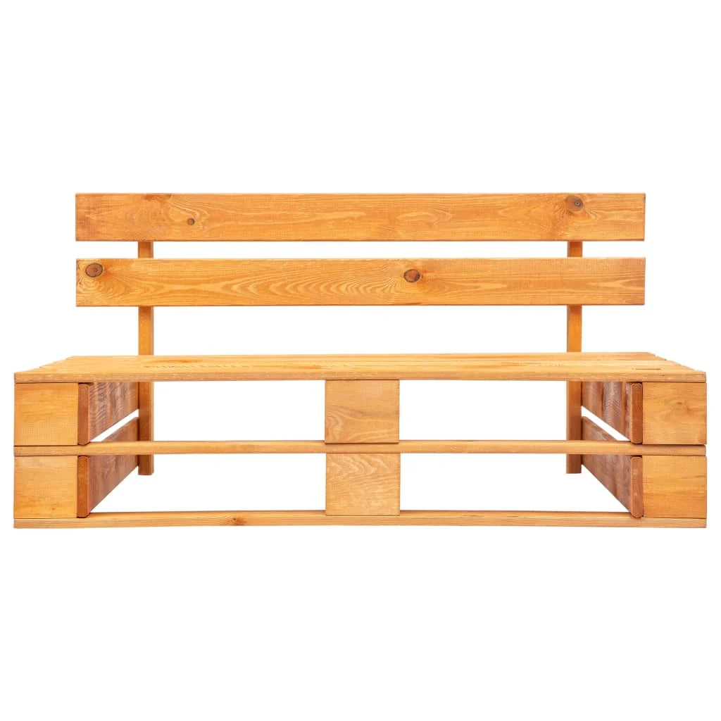 banc en bois de palettes