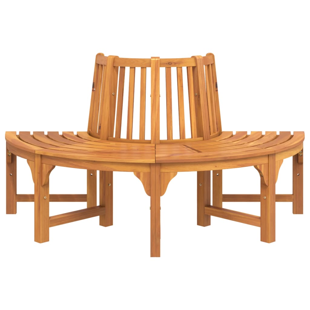 Banc Arrondi en Bois