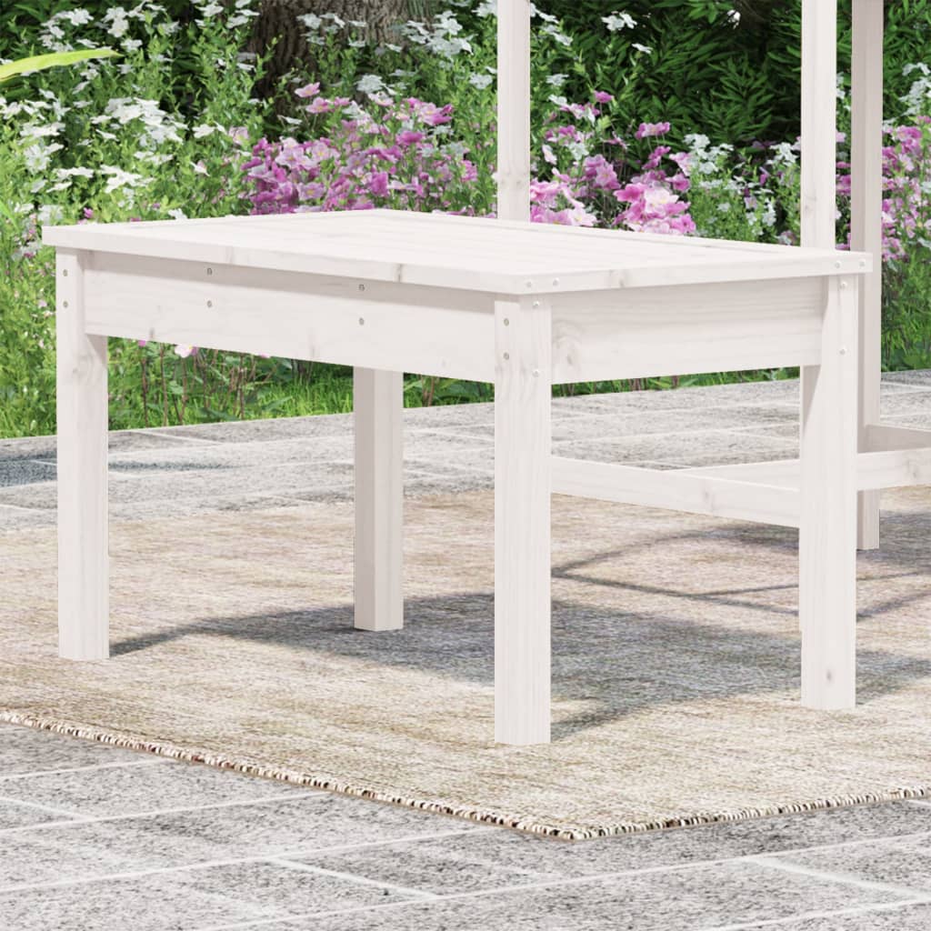 banc en bois chambre blanc