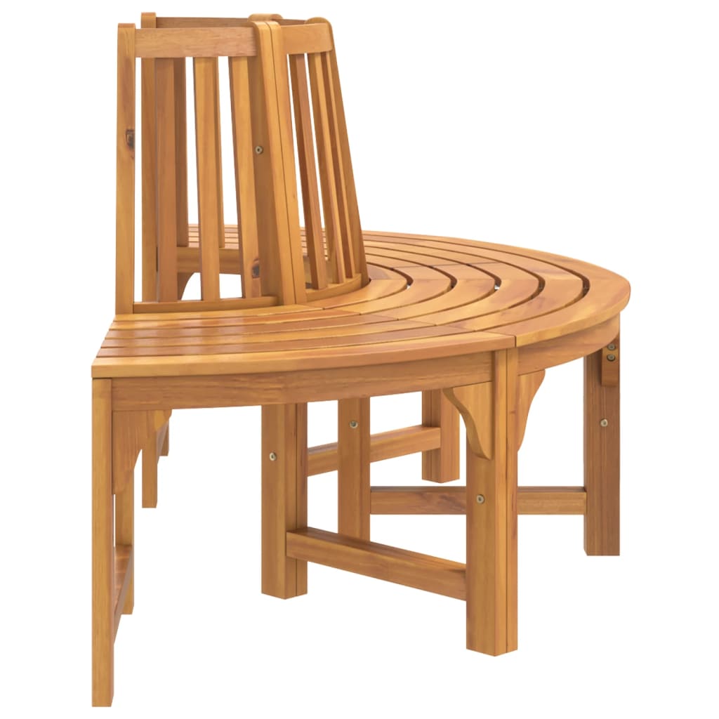 Banc Arrondi en Bois