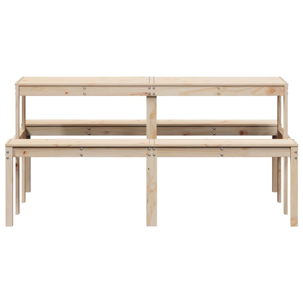 Table et Banc en Bois