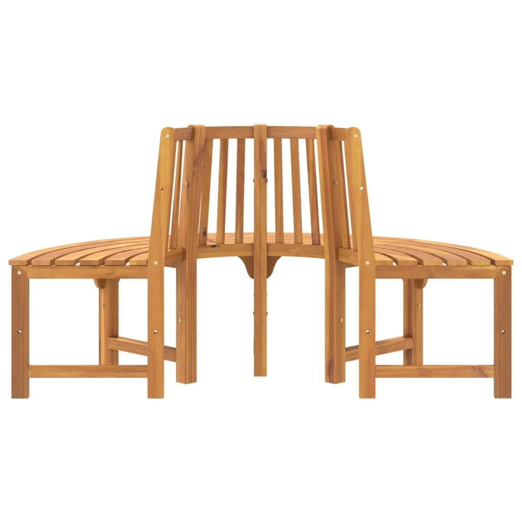 Banc Arrondi en Bois