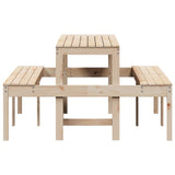 Table et Banc en Bois