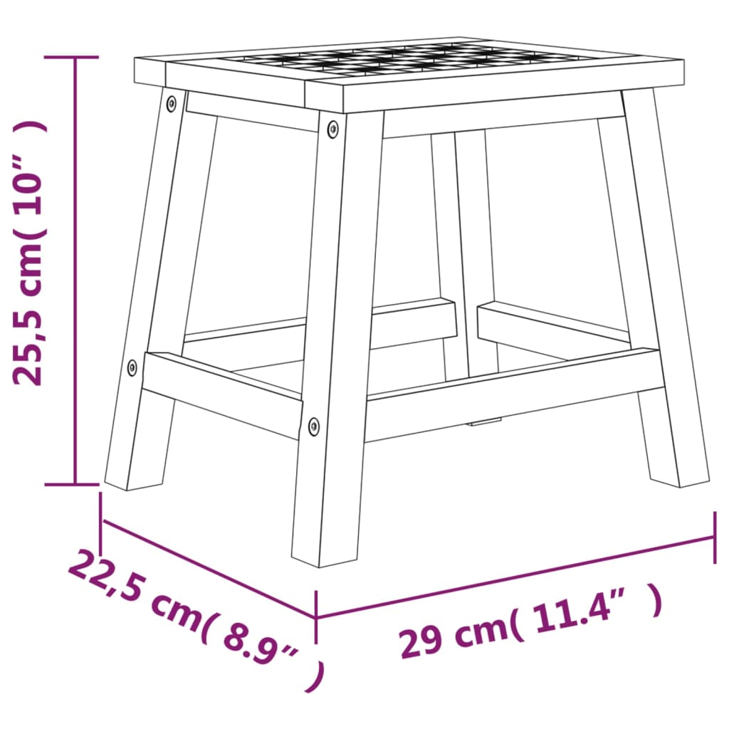 Petit Banc en Bois