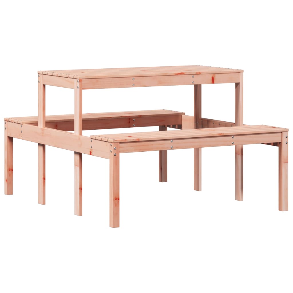 Table en Bois de Jardin avec Banc