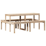 Table et Banc en Bois