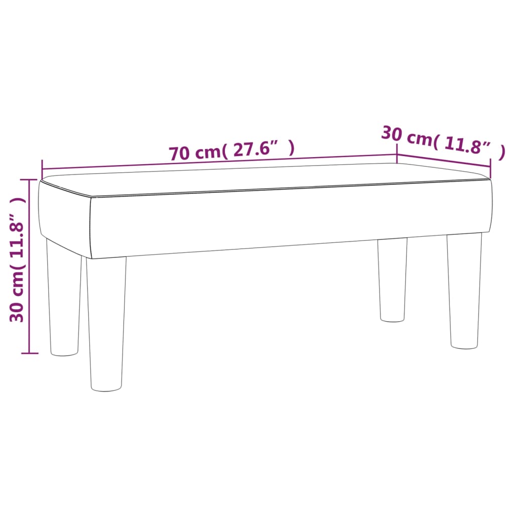 Banc d'Entrée Tissu